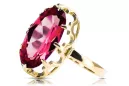 Ring Ruby 14K Yellow gold Vintage vrc253y